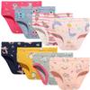 NEIYISHE Little Girls Bikini Underwear | Soft Cotton Modal Spandex Blend | Colorful size 2-3T 4T 5T 6T 8T 10T 8-Pack 5years view 2