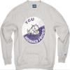 Blue 84 Men's TCU Horned Frogs Crewneck Sweatshirt Vintage Cap Grey, Grey, Small view 3