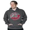 Blue 84 Men's Ohio State Buckeyes Hoodie Vintage Cap Dark Heather, Dark Grey, Medium view 2