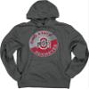 Blue 84 Men's Ohio State Buckeyes Hoodie Vintage Cap Dark Heather, Dark Grey, Medium view 3