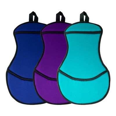 Fleece Bottom Seat Saver with Cordura Nylon Top (Blue)