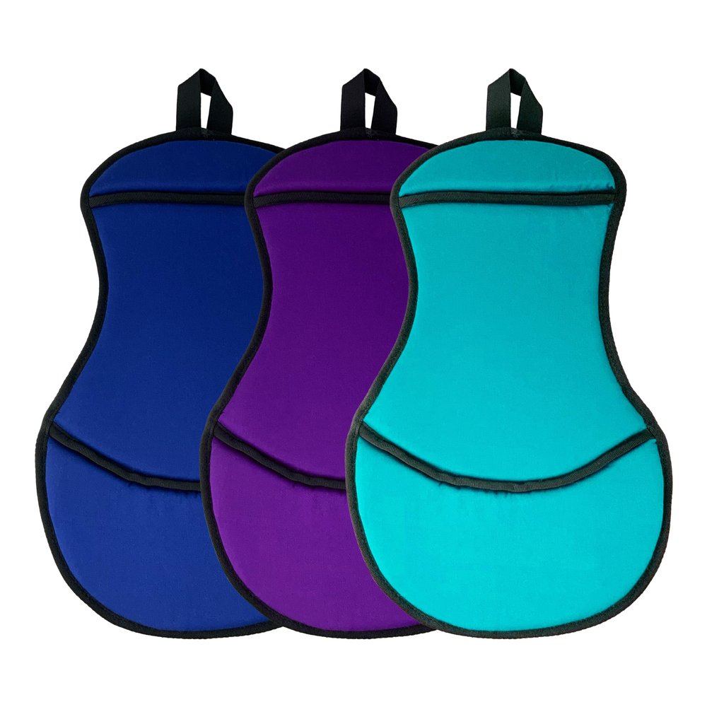 Fleece Bottom Seat Saver with Cordura Nylon Top (Blue)