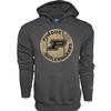 Blue 84 Men's Purdue Boilermakers Hoodie Vintage Cap Dark Heather, Dark Grey, X-Large view 1