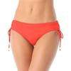 Anne Cole Womens Alex Hipster Side Tie Swim Bottom Separates Orange XS view 1