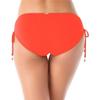 Anne Cole Womens Alex Hipster Side Tie Swim Bottom Separates Orange XS view 2