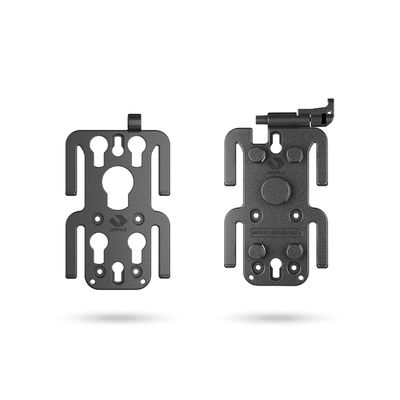 Orpaz MOLLE Attachments for Pouch, Mag Pouch, Backpack & Accessories (OMS MOLLE, Receiver & Insert), Black