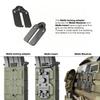 Orpaz MOLLE Attachments for Pouch, Mag Pouch, Backpack & Accessories (OMS MOLLE, Receiver & Insert), Black view 2