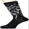 Stance Quinn Black LG (US Men's Shoe 9-13) view 1