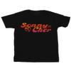 Absolute Cult Sonny & Cher Men's Gradient Logo T-Shirt Black XXXXX-Large view 2