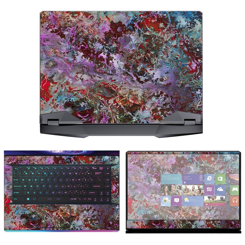 Decalrus - Protective Decal Skin Sticker for MSI GE66 Raider (15.6" Screen) case Cover wrap MSge66_raider-236