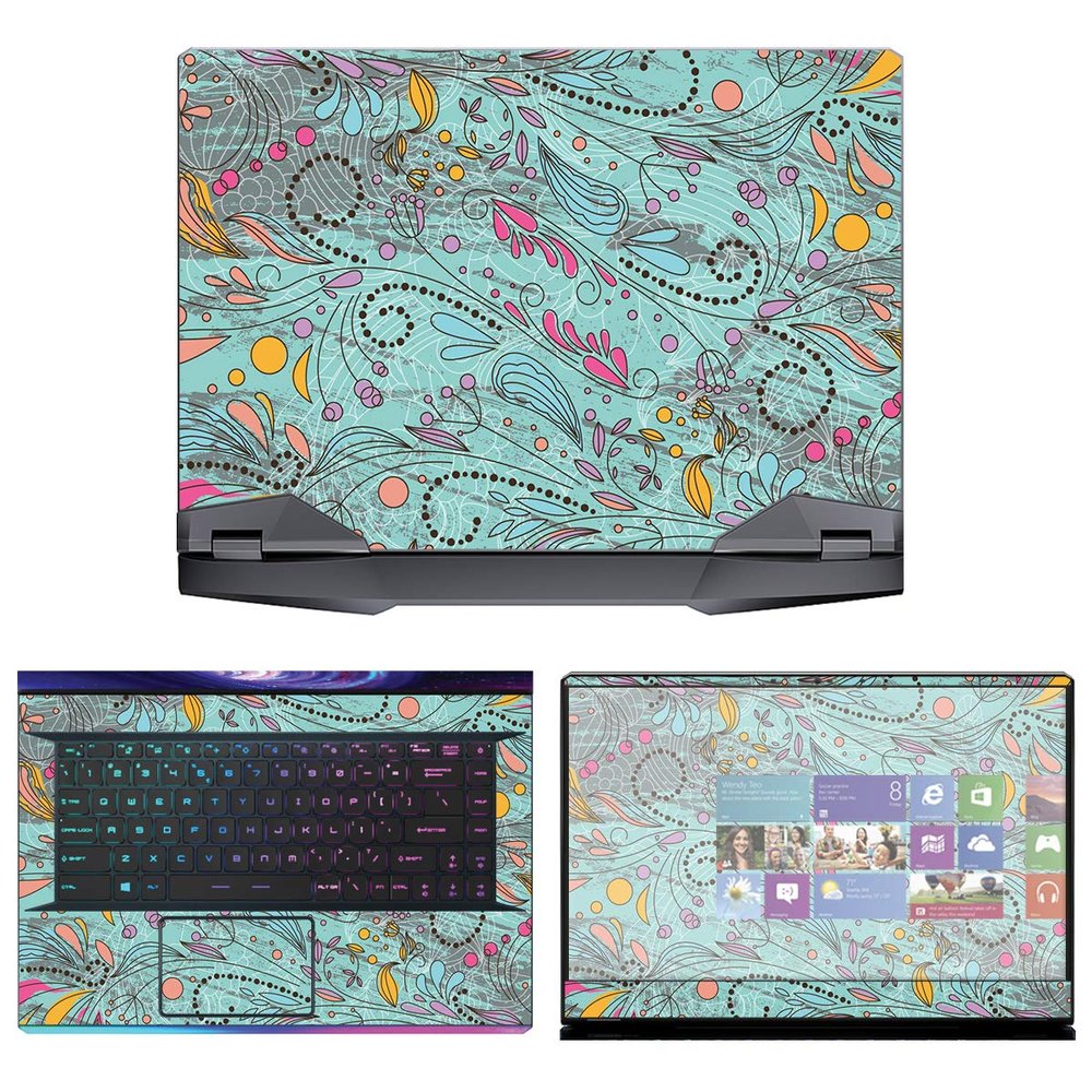 Decalrus - Protective Decal Skin Sticker for MSI GE66 Raider (15.6" Screen) case Cover wrap MSge66_raider-219