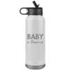 Game On Novelties Baby is Brewing Water Bottle Tumbler 32oz Novelty Gift Pregnant Cup Pregnancy Announcement Cups New mom Gifts Baby Surprise tumblers view 1