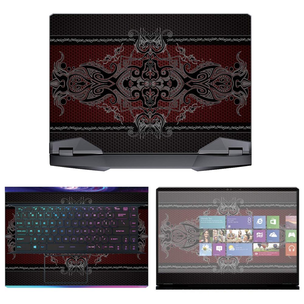 Decalrus - Protective Decal Skin Sticker for MSI GE66 Raider (15.6" Screen) case Cover wrap MSge66_raider-98