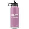 Game On Novelties Baby is Brewing Water Bottle Tumbler 32oz Novelty Gift Pregnant Cup Pregnancy Announcement Cups New mom Gifts Baby Surprise tumblers view 1