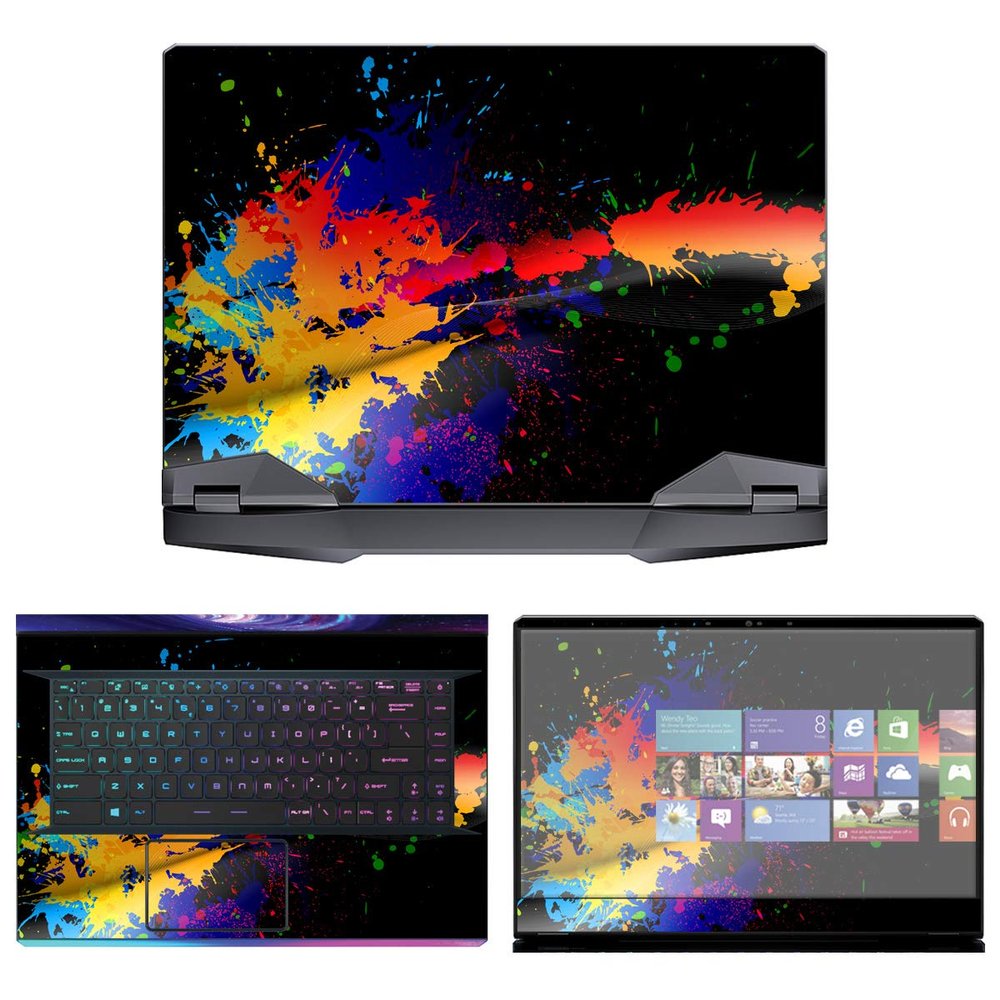 Decalrus - Protective Decal Skin Sticker for MSI GE66 Raider (15.6" Screen) case Cover wrap MSge66_raider-63