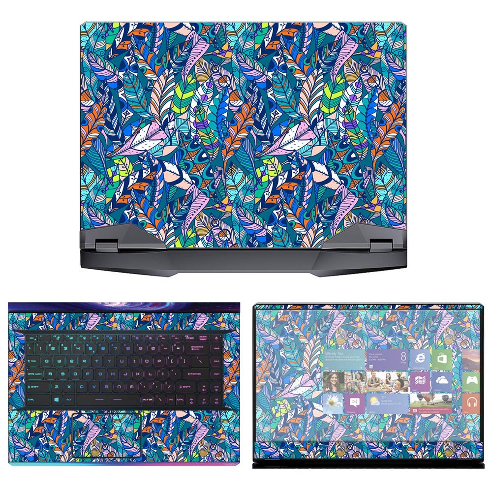 Decalrus - Protective Decal Skin Sticker for MSI GE66 Raider (15.6" Screen) case Cover wrap MSge66_raider-210