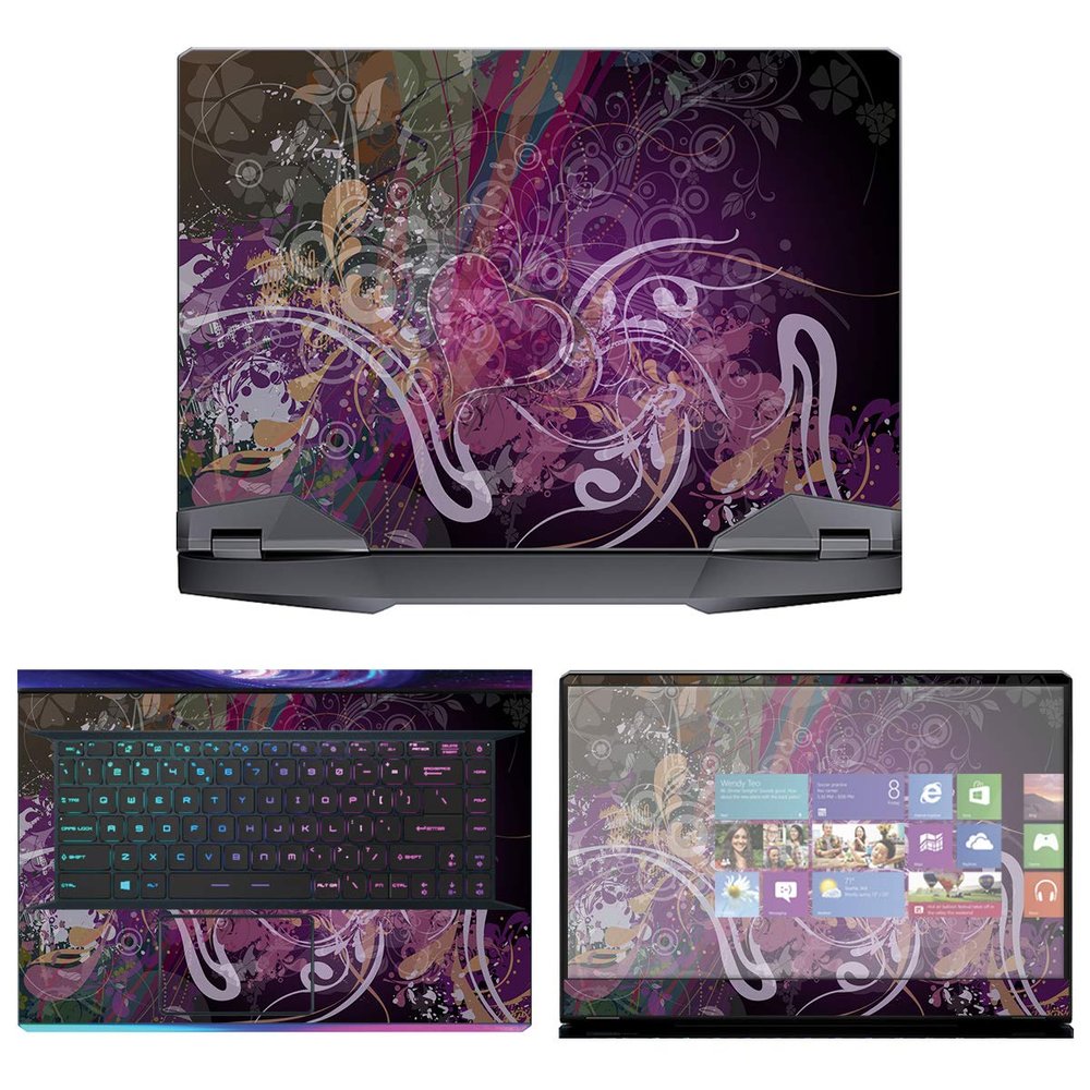 Decalrus - Protective Decal Skin Sticker for MSI GE66 Raider (15.6" Screen) case Cover wrap MSge66_raider-136