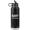 Game On Novelties Baby is Brewing Water Bottle Tumbler 32oz Novelty Gift Pregnant Cup Pregnancy Announcement Cups New mom Gifts Baby Surprise tumblers view 1