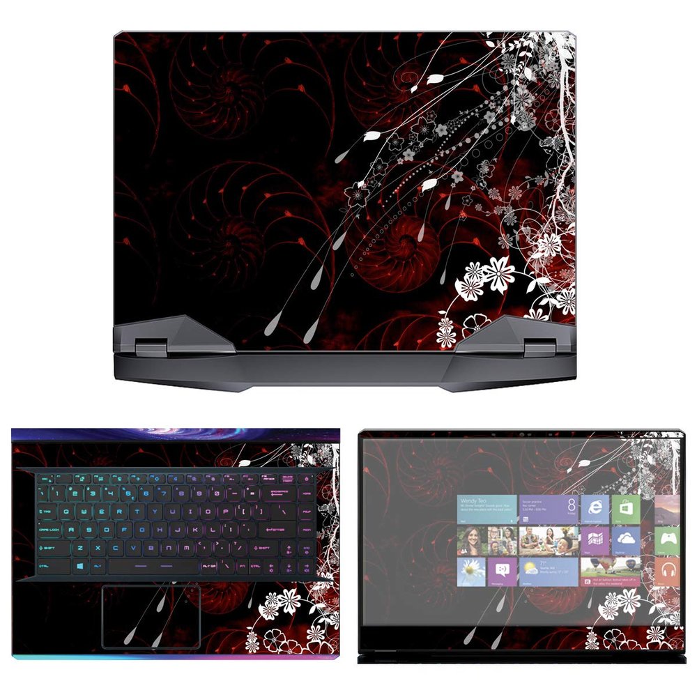 Decalrus - Protective Decal Skin Sticker for MSI GE66 Raider (15.6" Screen) case Cover wrap MSge66_raider-20