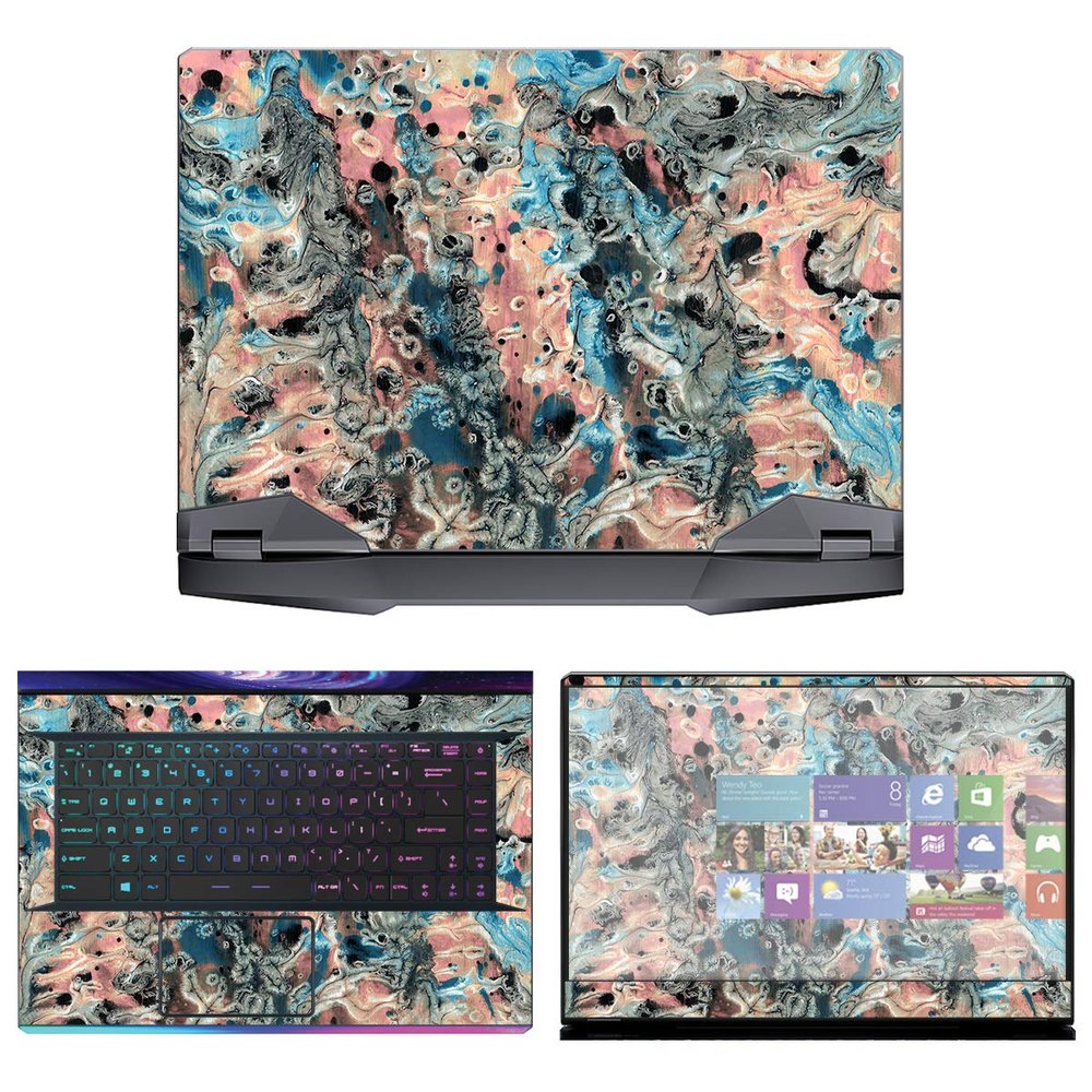 Decalrus - Protective Decal Skin Sticker for MSI GE66 Raider (15.6" Screen) case Cover wrap MSge66_raider-245