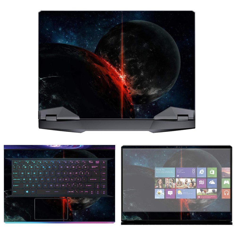 Decalrus - Protective Decal Skin Sticker for MSI GE66 Raider (15.6" Screen) case Cover wrap MSge66_raider-150
