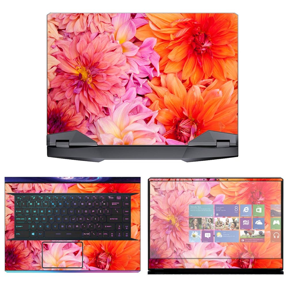 Decalrus - Protective Decal Skin Sticker for MSI GE66 Raider (15.6" Screen) case Cover wrap MSge66_raider-142