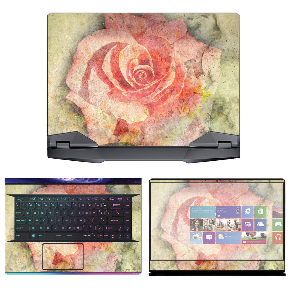 Decalrus - Protective Decal Skin Sticker for MSI GE66 Raider (15.6" Screen) case Cover wrap MSge66_raider-113