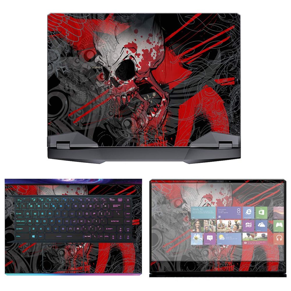 Decalrus - Protective Decal Skin Sticker for MSI GE66 Raider (15.6" Screen) case Cover wrap MSge66_raider-188