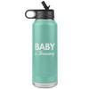 Game On Novelties Baby is Brewing Water Bottle Tumbler 32oz Novelty Gift Pregnant Cup Pregnancy Announcement Cups New mom Gifts Baby Surprise tumblers view 1