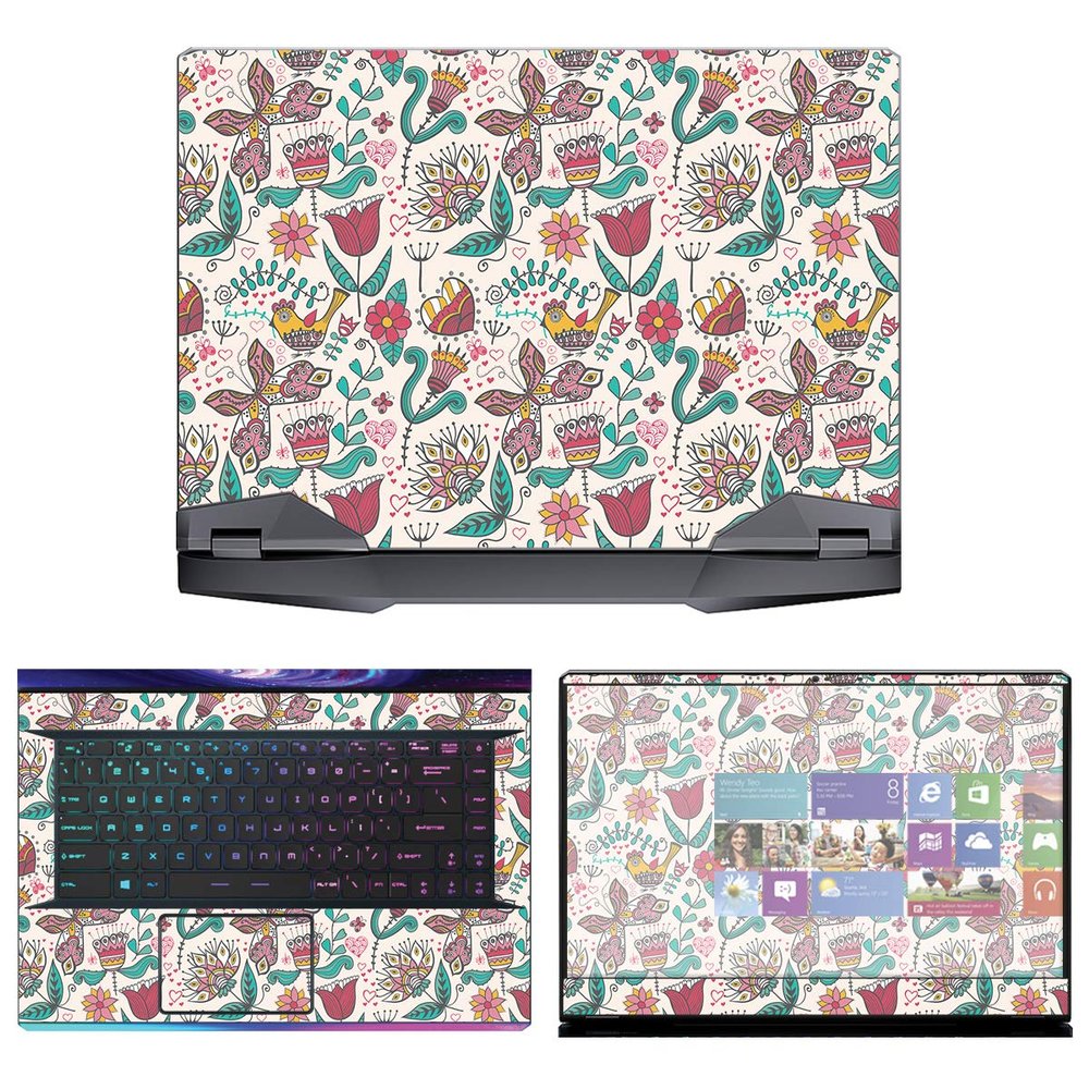 Decalrus - Protective Decal Skin Sticker for MSI GE66 Raider (15.6" Screen) case Cover wrap MSge66_raider-166