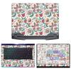 Decalrus - Protective Decal Skin Sticker for MSI GE66 Raider (15.6" Screen) case Cover wrap MSge66_raider-166 view 1