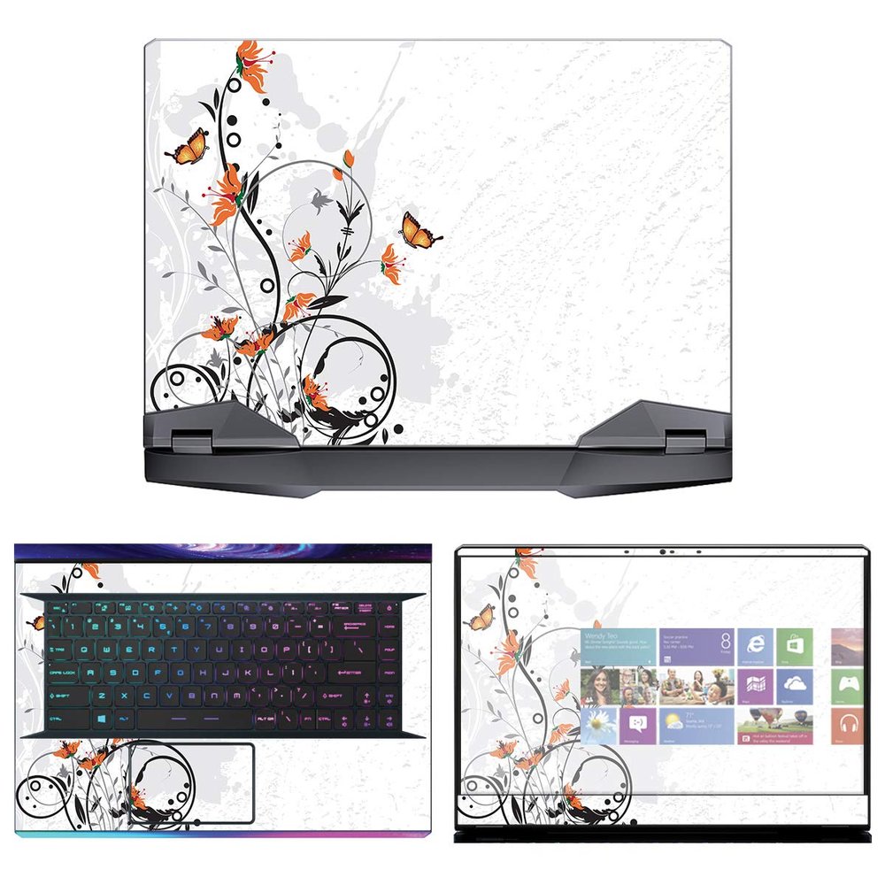 Decalrus - Protective Decal Skin Sticker for MSI GE66 Raider (15.6" Screen) case Cover wrap MSge66_raider-184