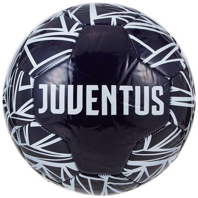 Icon Sports Juventus Strata Art Team Soccer Ball, Black, 5