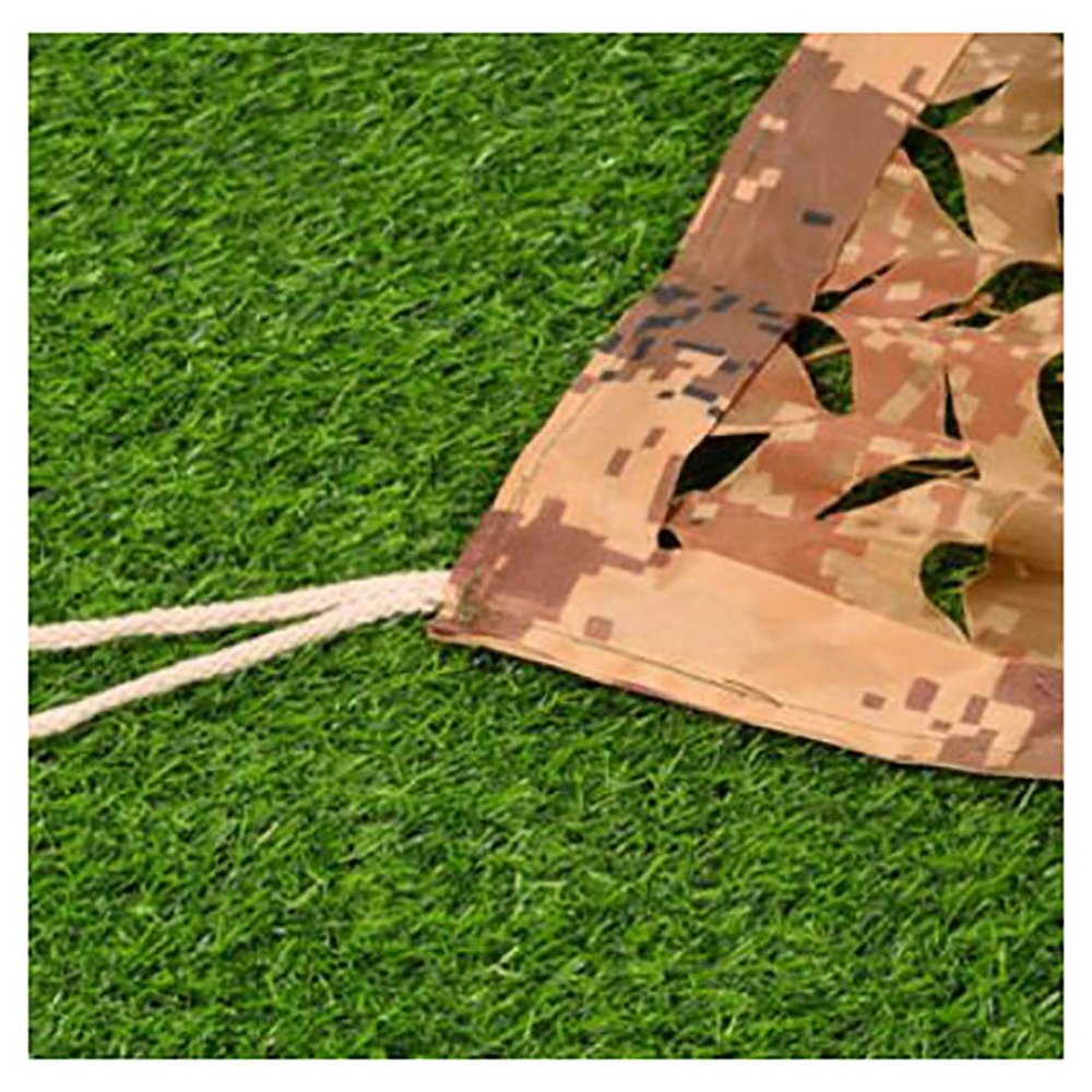 GERYUXA Camo Net Camouflage Woodland Netting Bulk Roll Nets,for Military Desert Camping Shooting Hunting Sunshade ShootingHunting Forest Camo Net-Natural Yellow 2x3m(6.5x10ft)