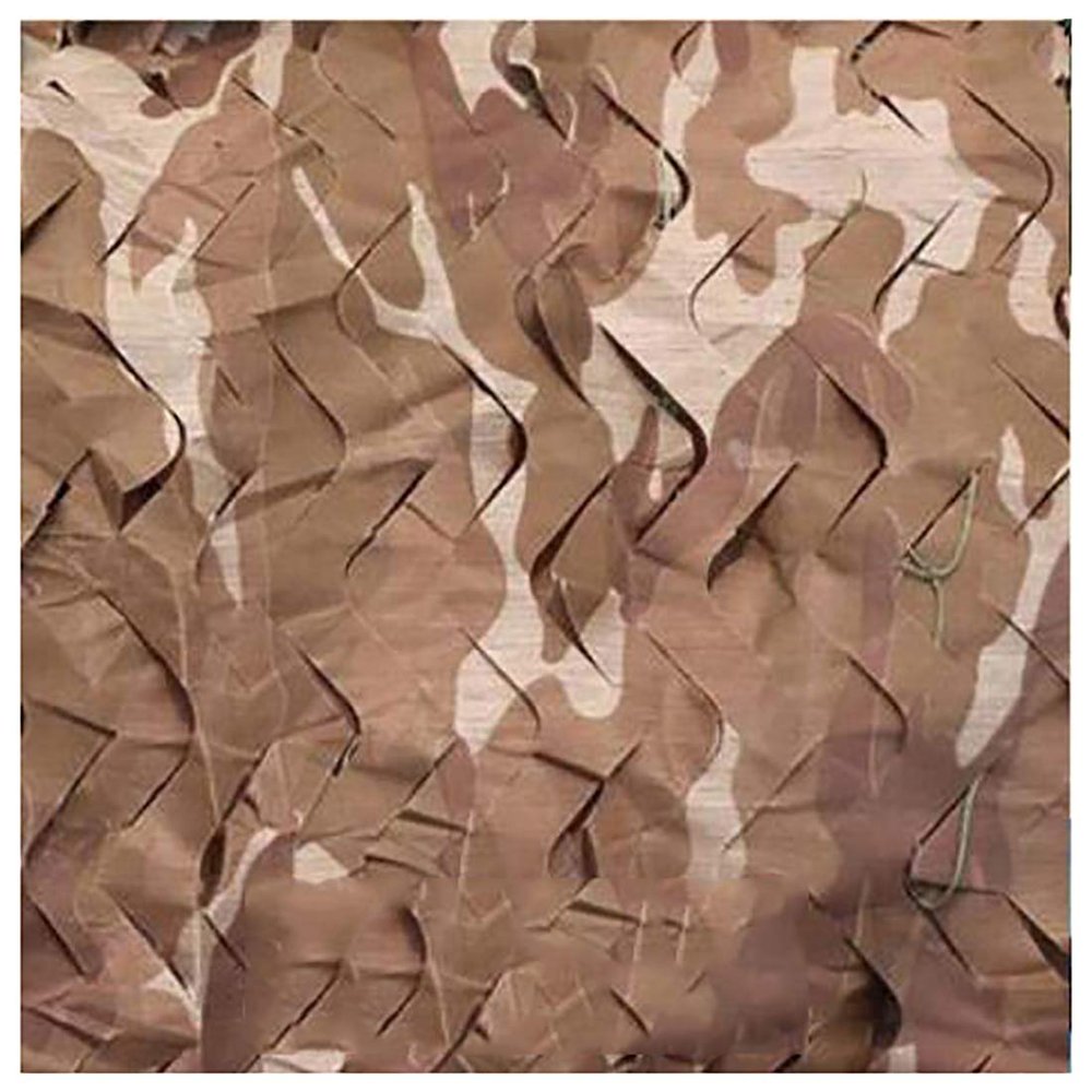 GERYUXA camo nets Netting Army Camo Net for Hunting Military Theme Shooting Decoration Sunshade Camping Woodland Camouflage Netting -Natural Yellow 6x10m(20x33ft)
