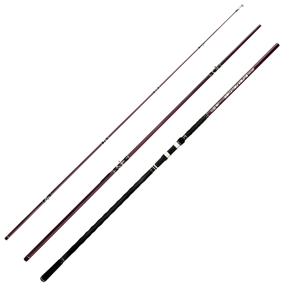 Berrypro Surf Spinning Rod Surf Casting Fishing Rod Carbon Fiber Travel Fishing Rod (9'/10'/10'6''/11'/12'/13'3'') (13'3''-Spinning 3-Piece)