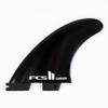 FCS II Carver Glass Flex Tri Fins - Carving Performance Thruster Fin Set for Powerful, Drawn-Out Turn (Large) view 1