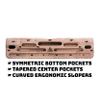 Danger Buddies USA-Made Wood Hangboards - The Ultimate Wooden Rock Climbing Hangboards/Fingerboards (BuddyBoard Plus) view 3