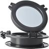 Amarine Made Pair of Boat Yacht Round Opening Portlight Porthole 10" Replacement Window Port Hole - ABS, Tempered Glass -Marine/Boat/rv Portlight Hatch-Black view 4