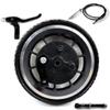 8-inch Scooter Wheel With Brake 8 Inch Solid Wheel With Drum Brake 200mm Tubeless Tyre And Expansion Brake The Hub Width 45mm (wheel 120 lever axle) view 1
