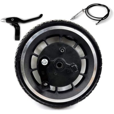 8-inch Scooter Wheel With Brake 8 Inch Solid Wheel With Drum Brake 200mm Tubeless Tyre And Expansion Brake The Hub Width 45mm (wheel cable180 lever)