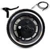 8-inch Scooter Wheel With Brake 8 Inch Solid Wheel With Drum Brake 200mm Tubeless Tyre And Expansion Brake The Hub Width 45mm (wheel cable120 lever) view 1