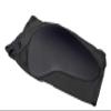 2PS Sponge padded Women Butt Hip Up Padded Enhancer 852 (High Waist Seamless Black, s) view 3