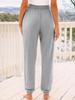 AUTOMET Womens High-Waisted Sweatpants with Pockets, Loose Lounge & Pajama Pants for Fall, Winter, Spring Yoga Travel Grey XL view 4