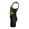 Sparx Men's Premium Triathlon Suit Padded, Quick-Dry, Compression Fit, Lightweight Tri Suit for Swim, Bike, Run Race & Training (Yellow Tiger, 2XL) view 3