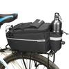 JUST DO Bike Bag Back Rack Bag Waterproof Bicycle Panniers Carrier Cooler Big Capacity With Bottle Bag For Rear Rack view 1