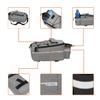 JUST DO Bike Bag Back Rack Bag Waterproof Bicycle Panniers Carrier Cooler Big Capacity With Bottle Bag For Rear Rack view 3
