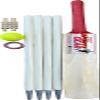 Sportsgear US,Kids Wooden Cricket Set Includes Bat Ball Stumps Tape & Carry Bag (Size 3) view 1