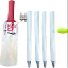 Sportsgear US,Kids Wooden Cricket Set Includes Bat Ball Stumps Tape & Carry Bag (Size 3) view 2