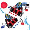 SKIP NN' HOLE Original Fun Stonne Skipping Meets Pool Cornhole Game Floating | for All Ages | Fun Swimming Pool Game for Adults and Family | Easy Setup, Durable, Portable Water and Lake Toy | view 1